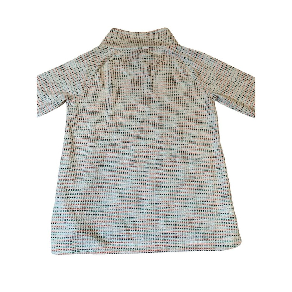 T By Talbots White W/ Colorful Pattern Women's To… - image 3